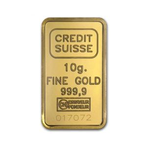 10gramCreditSuisseGoldBullionBar