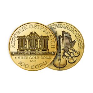 1oz Vienna Philharmonic Gold Coin